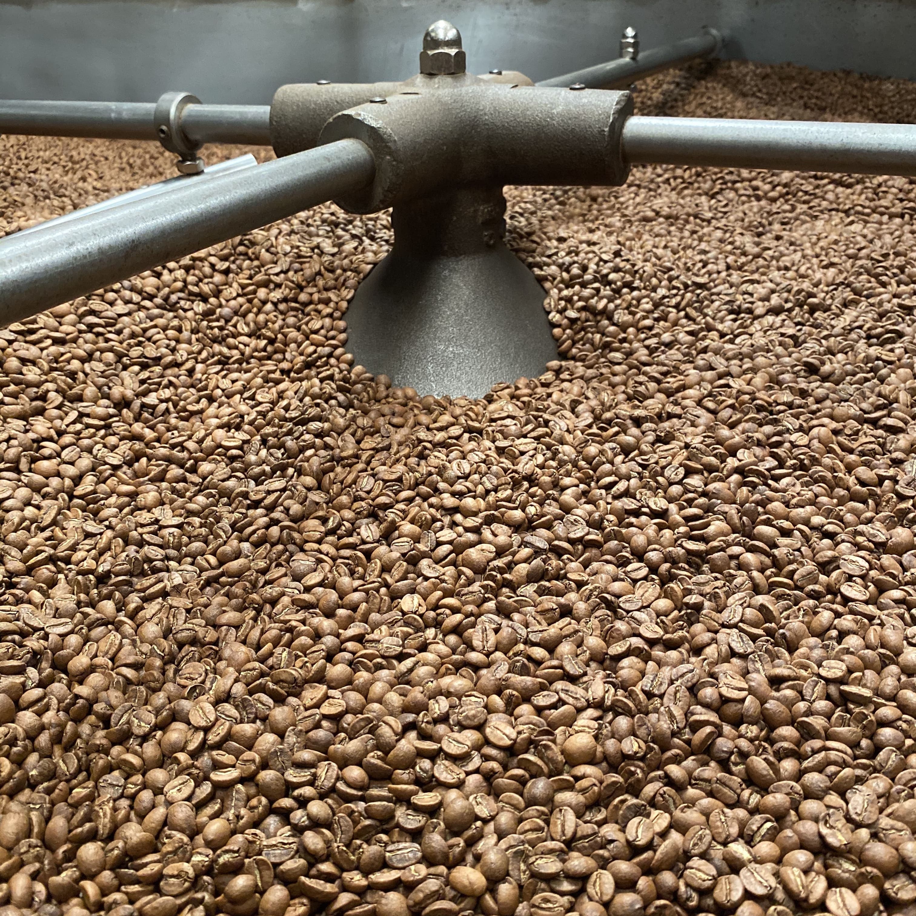 Coffee beans cooling tray — Jebel Ali Roastery, UAE